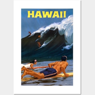 Hawaii Vintage Travel Poster Posters and Art